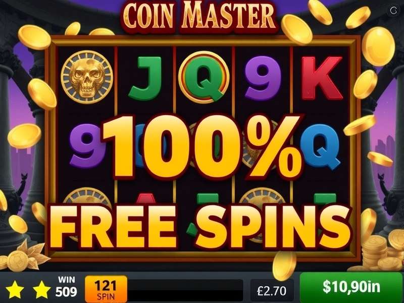 Coin Master Free Spins Daily Rewards Dashboard