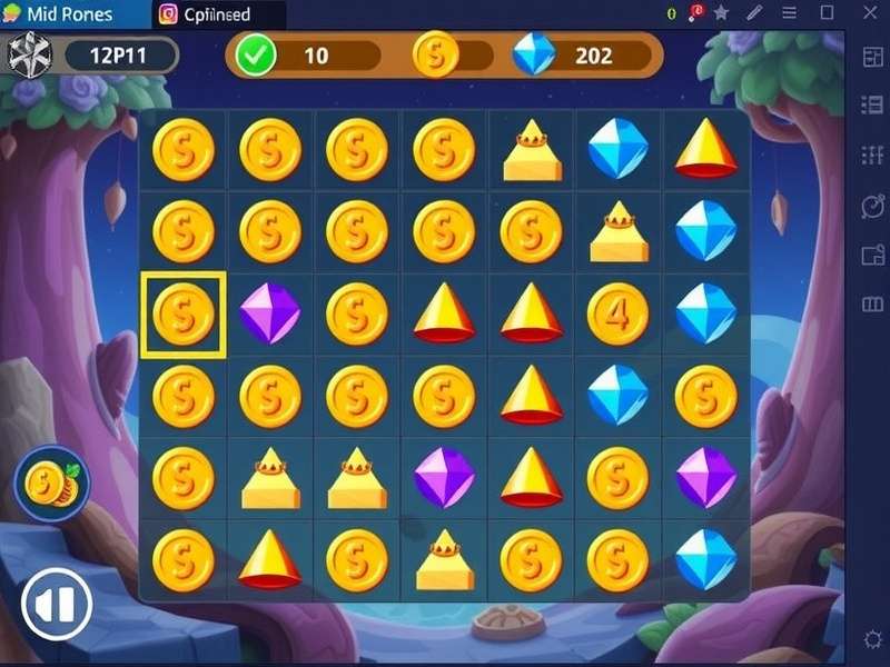Coin Master game screen showing piles of coins and spins