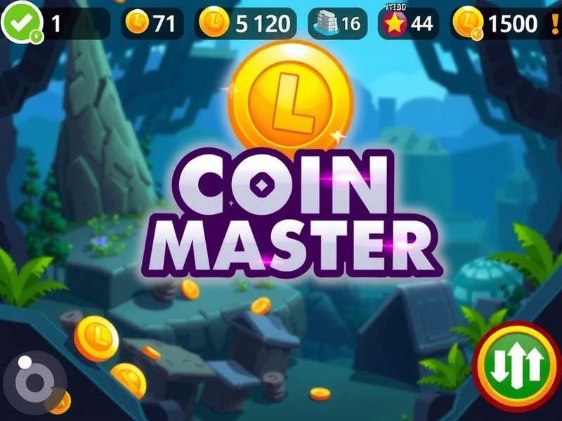 Coin Master Free Spins Interface Showing Rewards