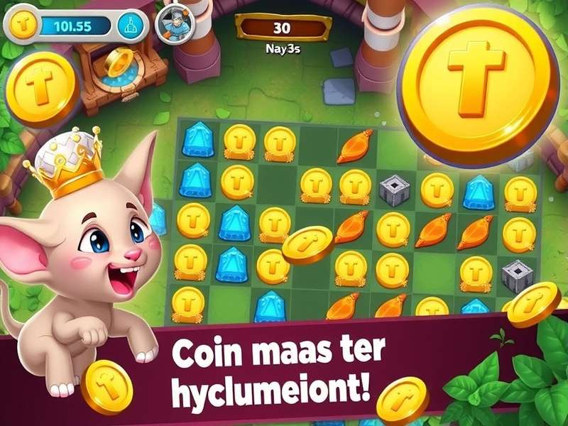 Coin Master Mod Apk running on PC with unlimited spins interface