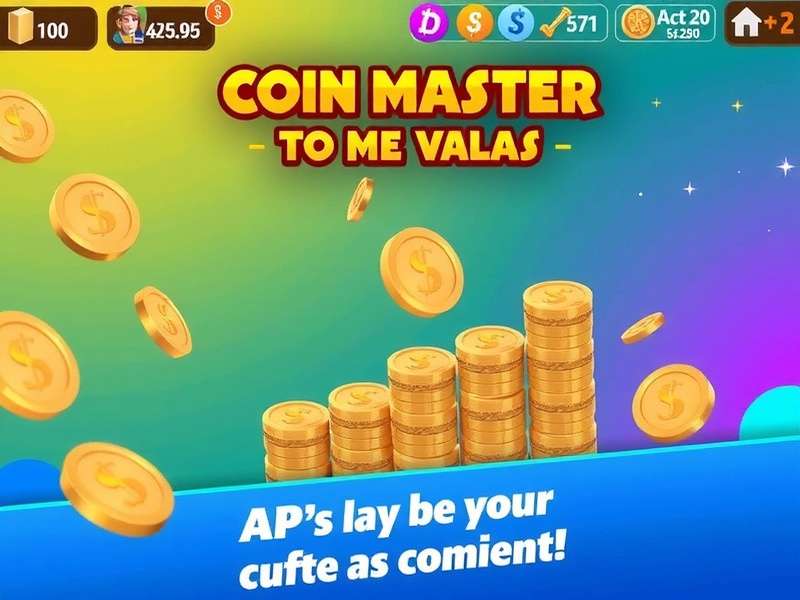 Coin Master Gameplay Interface on Mobile Device