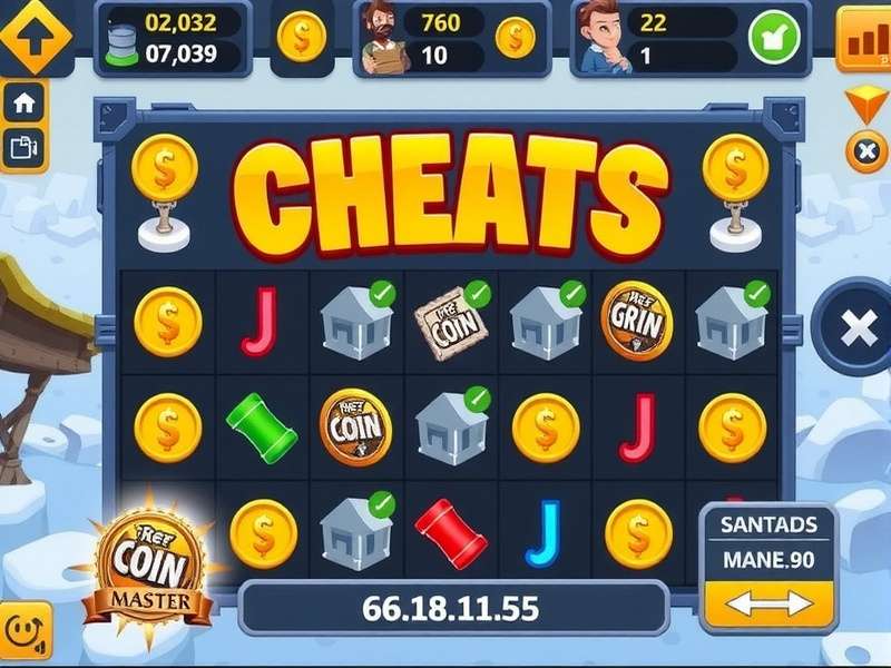 Coin Master Cheats and Strategies Dashboard