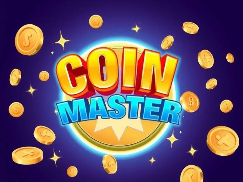 Coin Master gameplay screenshot showing village and slot machine