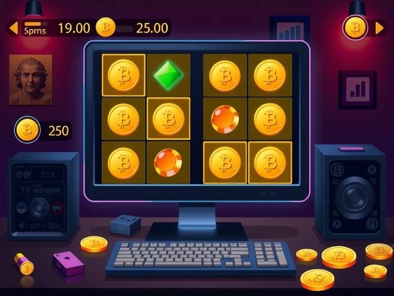 Coin Master gameplay on computer screen