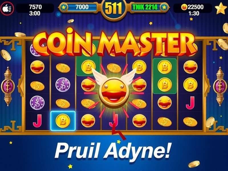 Coin Master game interface on mobile