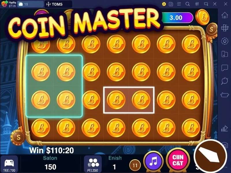 Coin Master gameplay screenshot showing village raids and spins for Indian players